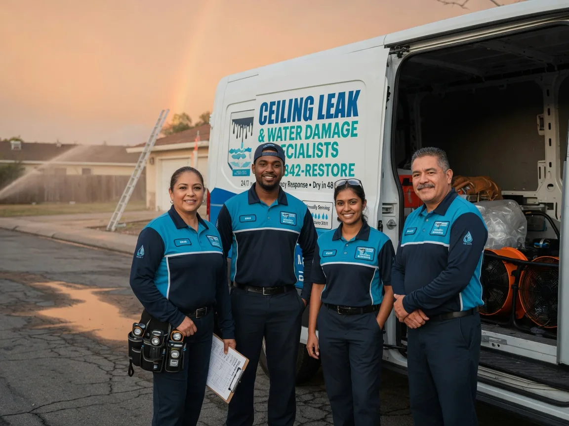 Ceiling Leak Cleanup company in Hickman, CA